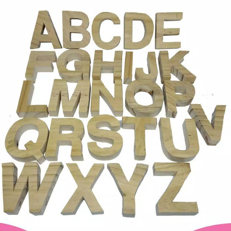 การรวบรวมข้อมูลที่ไม้ไม้ที่เกี่ยวข้อง LETTERS | โลโก้ไม้ที่กําหนดเอง | ขนาด 6ซม