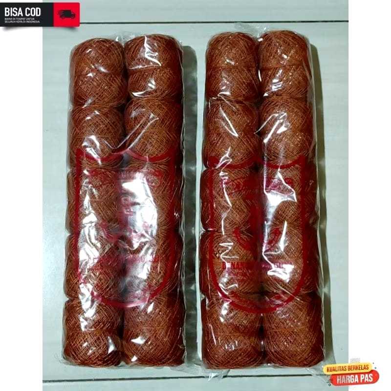 ANCHOR CAP NYLON THREAD / WORKMANS NYLON / JUMP BROWN NYLON 1 PACK (CONTENTS 10 ชิ้น)