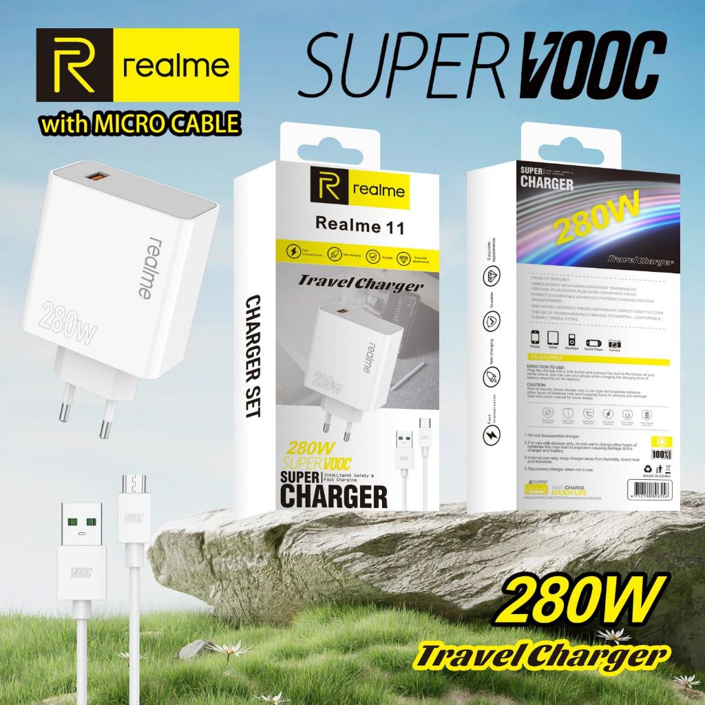 MATAHARI NEW SUPER CHARGER REALME 280W MICRO (BROKEN ACC)