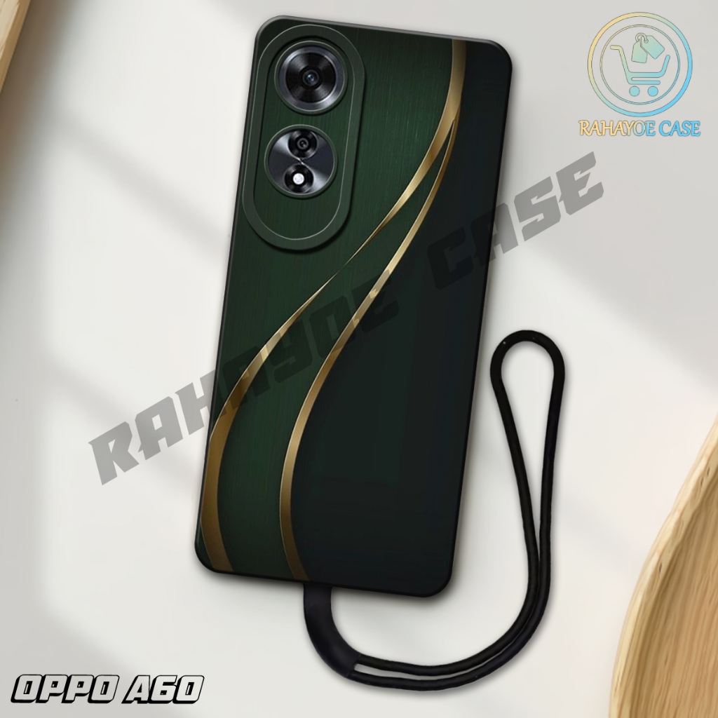 J11 - ล่าสุด Oppo A60 4G Softcase 2024 - A60 4g pro กล้อง softcase - SHIMMER motif - วัสดุยางยืดหยุ่