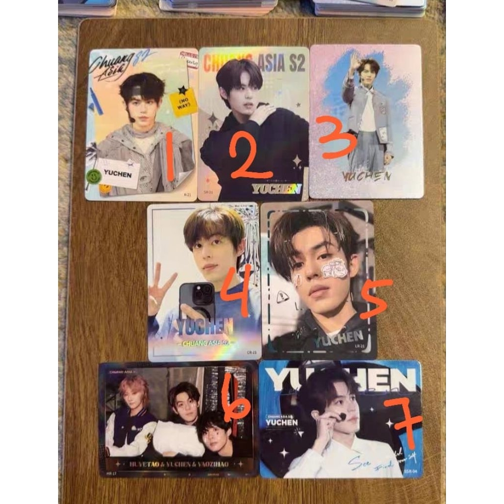 PC YUJIN Chuang Asia S2 การ์ดสะสม VANCARDS HITCARD huyetao yaao zihao NEXTIDE