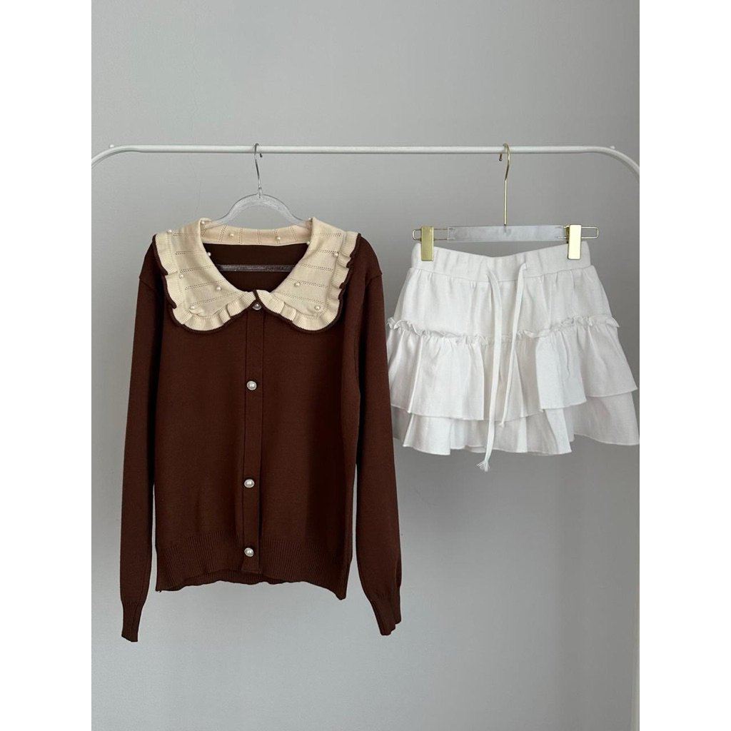 IMARA]- เสื้อคาร์ดิแกนแจ๊กเก็ต Kiyora สไตล์เกาหลี