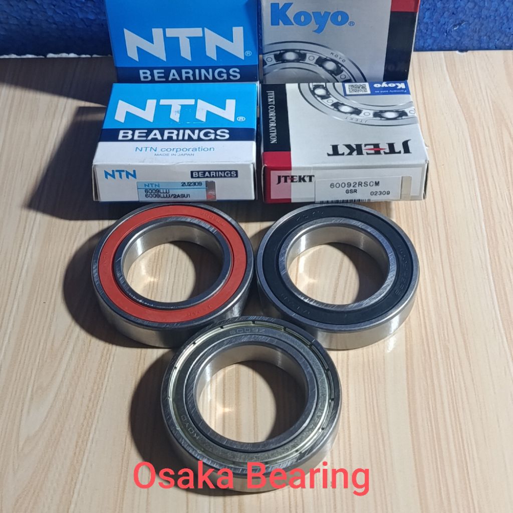 BEARING 6009 LLU 6009 2RS KY 6009 ZZ KY
