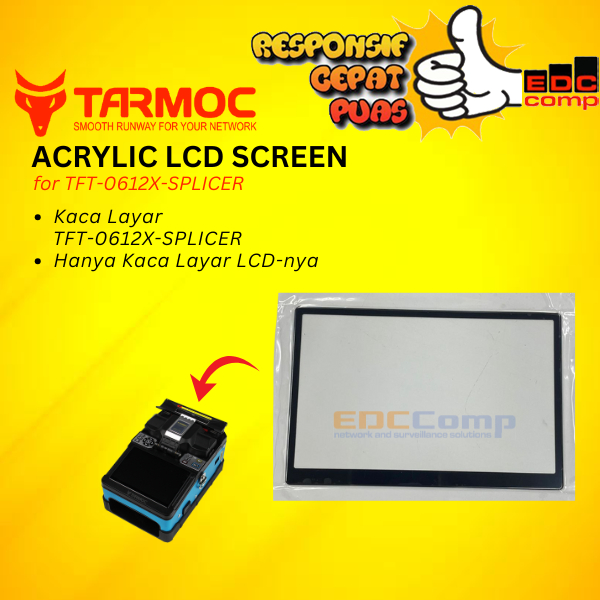 LAYER Tarmoc Tarmoc TFT-0612X-SPLICER หน้าจอ LCD | FO Tool ฝาครอบหน้าจอกระจกไฟเบอร์ออปติก อะไหล่