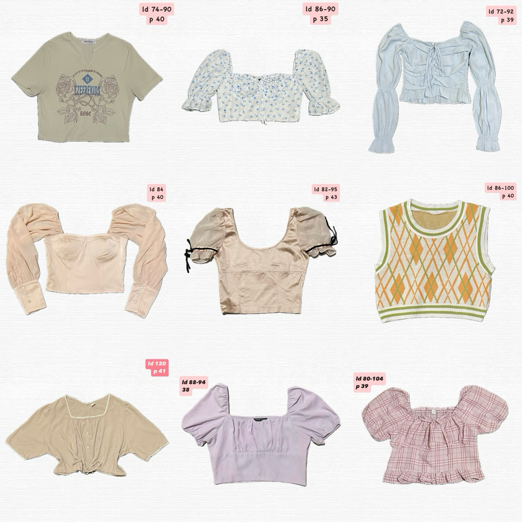 Croptop coquette เสื้อเสื้อกั๊กน่ารักสีชมพู fairy shoujoo ghibli mori kei ชุดไม่มีลบ