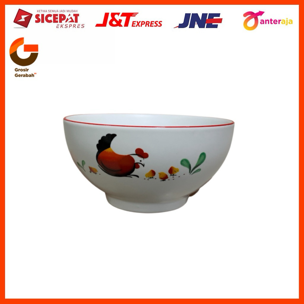Kopin Bowl 6 ชิ้น kpq68 kukuruyuk family เซรามิค 61168
