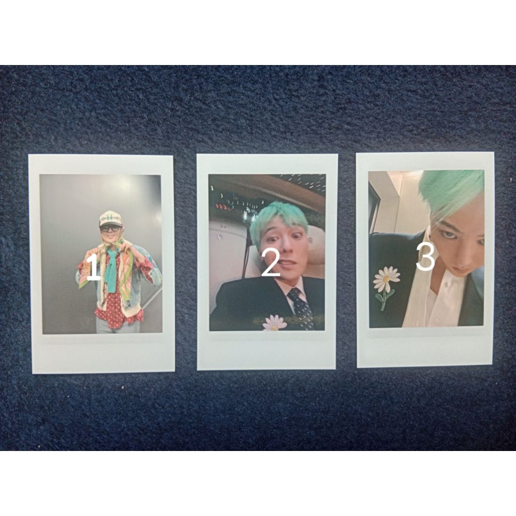 BIGBANG G-DRAGON โฟโต้การ์ดอย่างเป็นทางการ MD