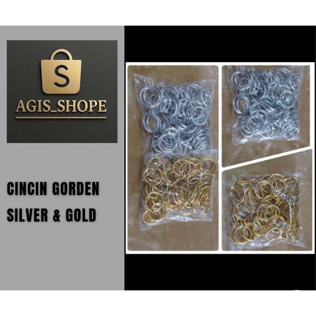 CURTAIN RINGS / CURTAIN RINGS 1 PACK CONTAINS 60 เมล็ด