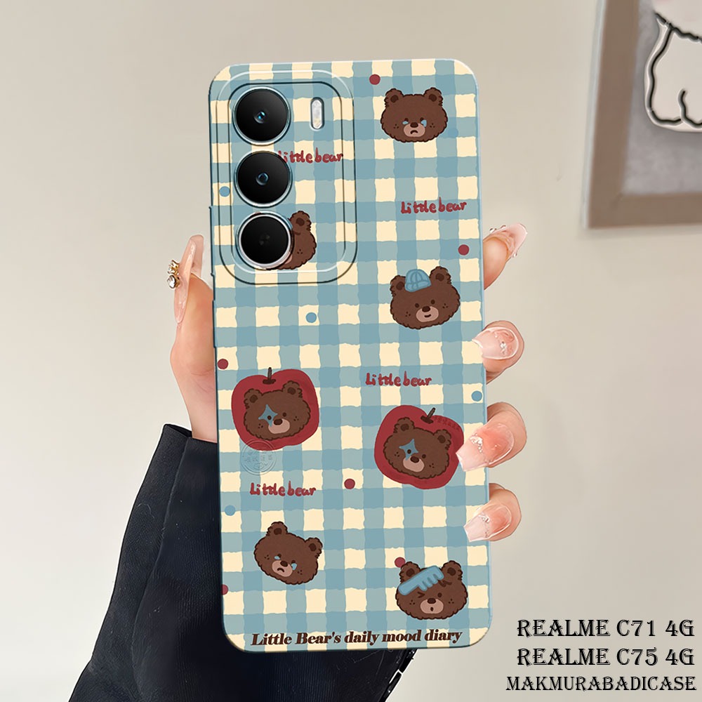 Softcase Realme C71 4G 2025 - C75 4G - C75X 4G [MA27 AESTTHETIC MOTIF] เคส Realme HP รุ่นล่าสุด - ซิ