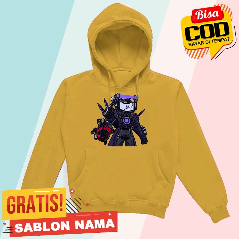 Tittan Tvman Juggernauts Magnetizer Kids Hoodie / Tittan Tvman Juggernauts Magnetizer Boys & Girls J