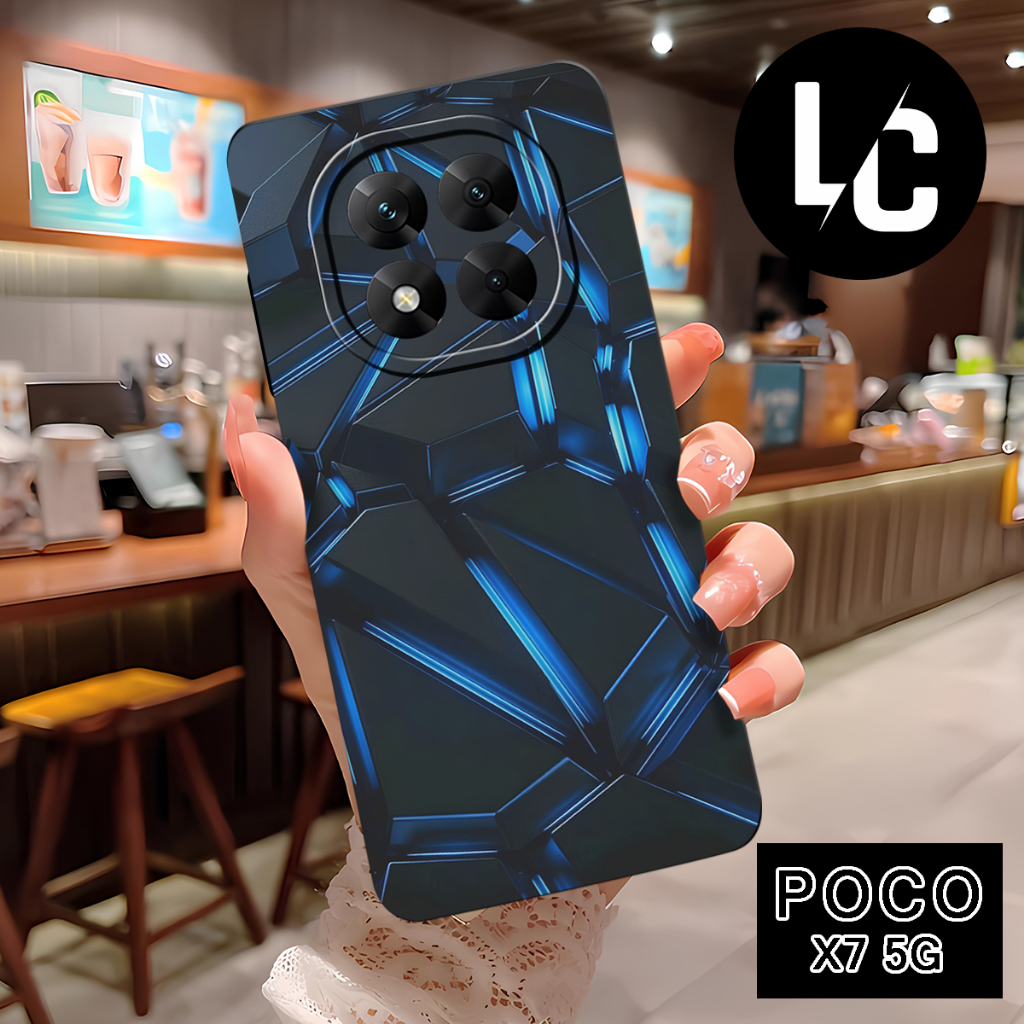 ( AW 15 ) ยางยืดหยุ่น Softcase สําหรับ Poco X7 5G l Pro กล้อง l ปลอกล่าสุด l เคสสําหรับหญิงและชาย l 