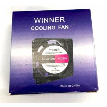 220V AC Fan 220Volt AC Fan 80x80x25MM 8CM WINNER Cable
