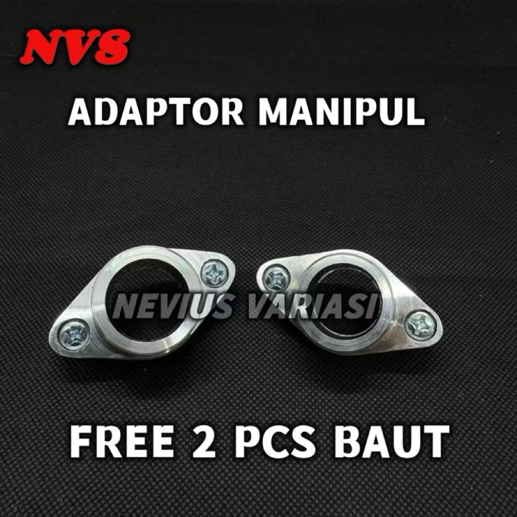 MANIFOLD / INTAKE MANIPOL CARBURETOR ADAPTER YMH HND CARBURETOR NECK MANIPUL BEAT VARIO MIO SPIN SKYWAVE SKY สําหรับการใช้งาน KARIVER SUPRA X 125 REVO ใหม่ / ABSO