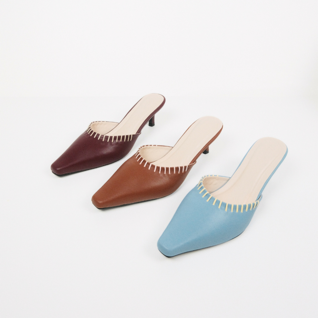 [Amara Sol] Khloe Stich Heels