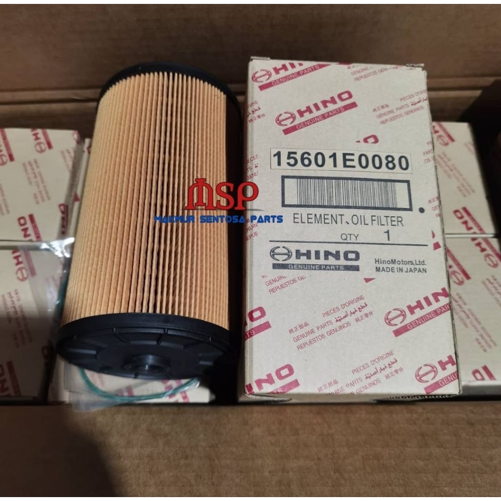 กรองน้ํามันเครื่อง ELEMENT 15601-E0080/VHS156072340/VH15601E0080 ฮีโน่