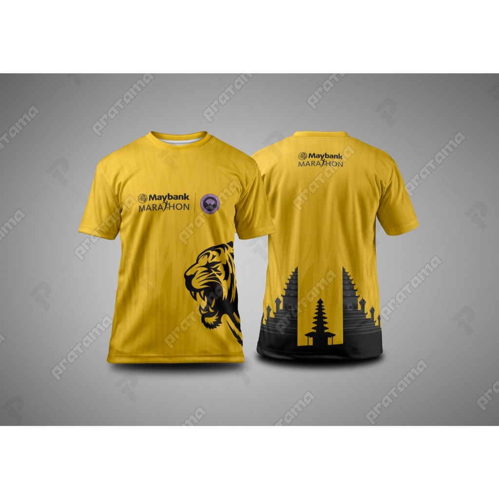 Maybank 2025 On Yellow Jersey - ชุดเสื้อผ้าวิ่ง