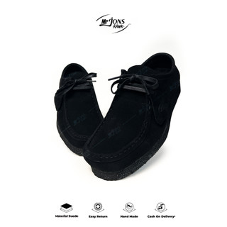 Mr.Jonsrawk Official - Sepatu Formal Pria Oxford Warna Hitam Kerja Kuliah Kondangan
