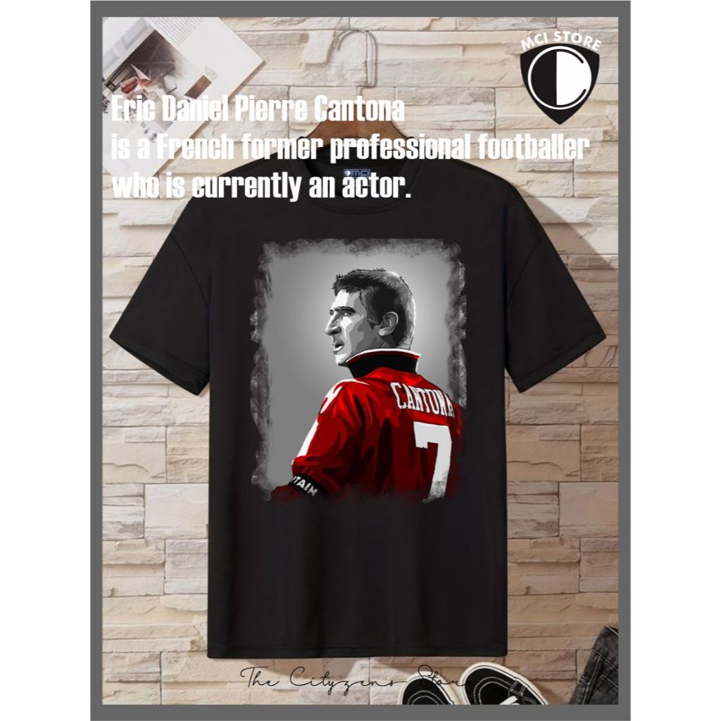 เสื้อยืด Eric Cantona Eps 3 ชาย/หญิง