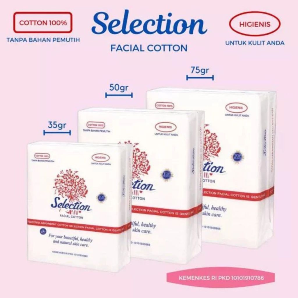 Cotton Selection Beauty Cotton 35gr 50gr 75gr