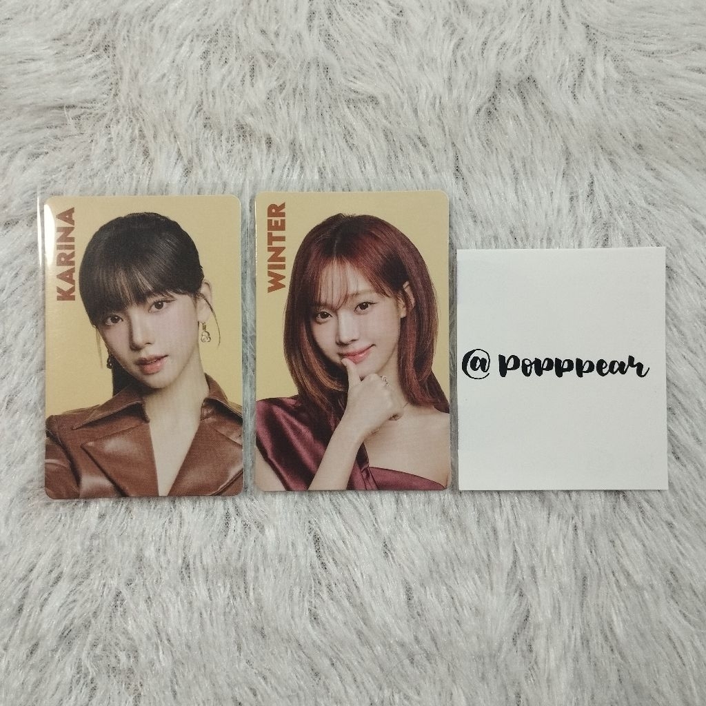 [จํากัด] Aespa x Nabati Photocard