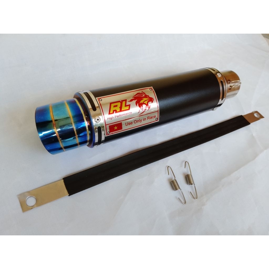 Canister RED LEO เปิด 51mm สําหรับรถจักรยานยนต์สากล