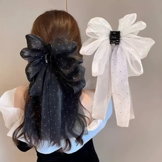 JEPITAN RAMBUT KOREA MODEL PITA MANIK BESAR PREMIUM / JEDAI RAMBUT KOREA CANTIK POLKADOT