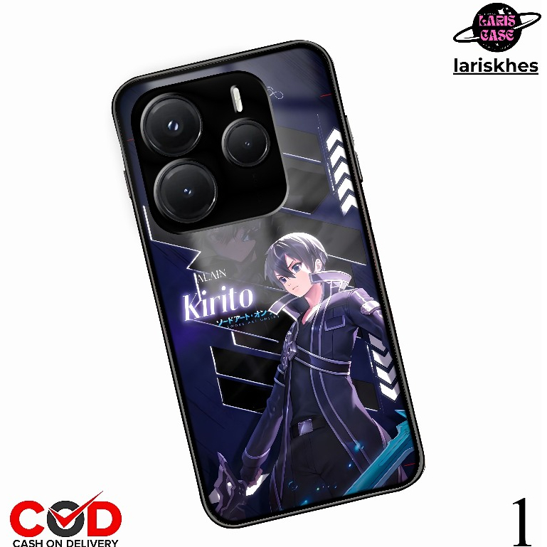 533. PREMIUM GLOSSY HARDCASE สําหรับ XIAOMI REDMI NOTE 13 PRO 5G.2D CASE พร้อม HD COOL ANIME MOTIF [