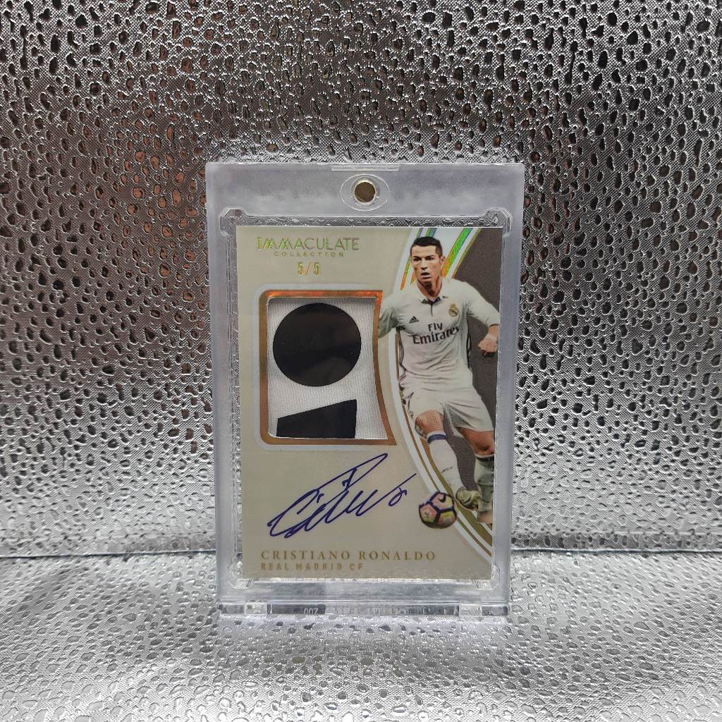 271. การ์ดฟุตบอล - การ์ดแบบกําหนดเอง 2017 Panini Immaculate Collection Premium Patch Auto Gold PP-CR