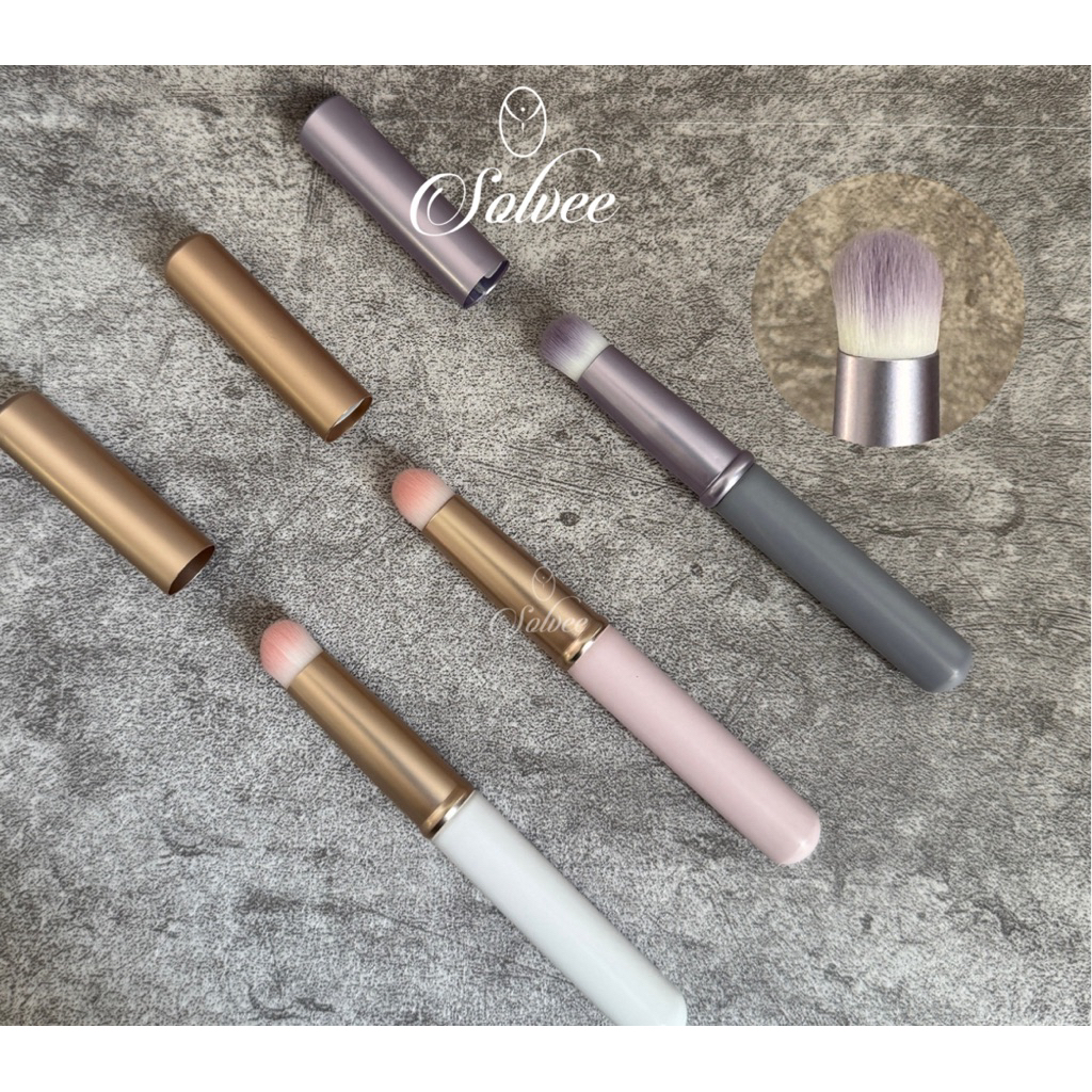 Solve แปรงแต่งหน้า ลิปสติก คอนซีลเลอร์ แปรงอายแชโดว์ (BRS-C)