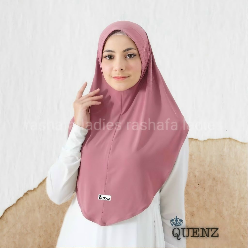 HIJAB BERGO DAILY MALAY JERSEY PREMIUM NON PET BY QUEENZ