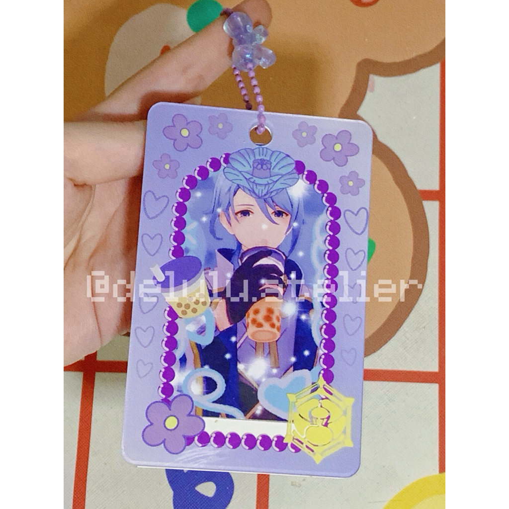 Genshin impact Ayato photocard holder ความงาม ayato genshin impact โดย catspringg