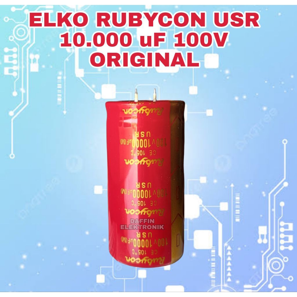 ELKO RUBYCON USR 10000 UF 100 V ต้นฉบับ| ELKO RUBYCON 10000 UF 80 V | ELKO RUBYCON USR 10000 UF 50 V