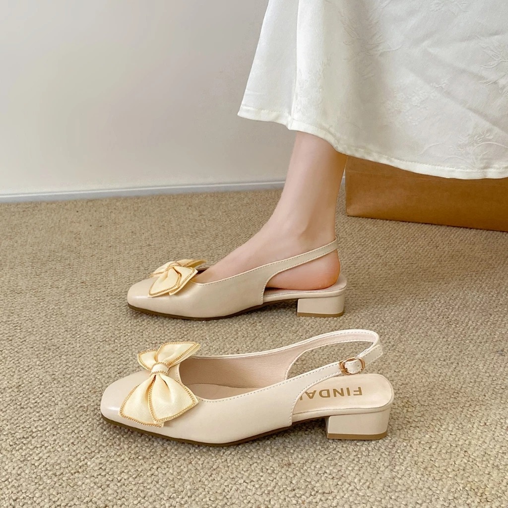 SLOPEE รองเท้าแตะผู้หญิงนําเข้าเกาหลี รองเท้าแตะแบบสวมอินเทรนด์ SL-213