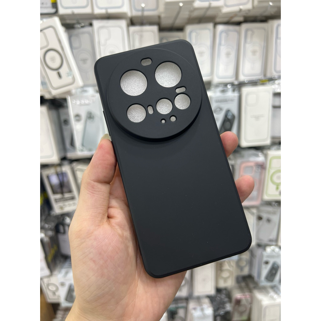 XIAOMI MI15ULTRA / Mi 15ULTRA / Mi 15 ULTRA (5G) - PREMIUM SLIM MATT SILICONE (สีดํา)