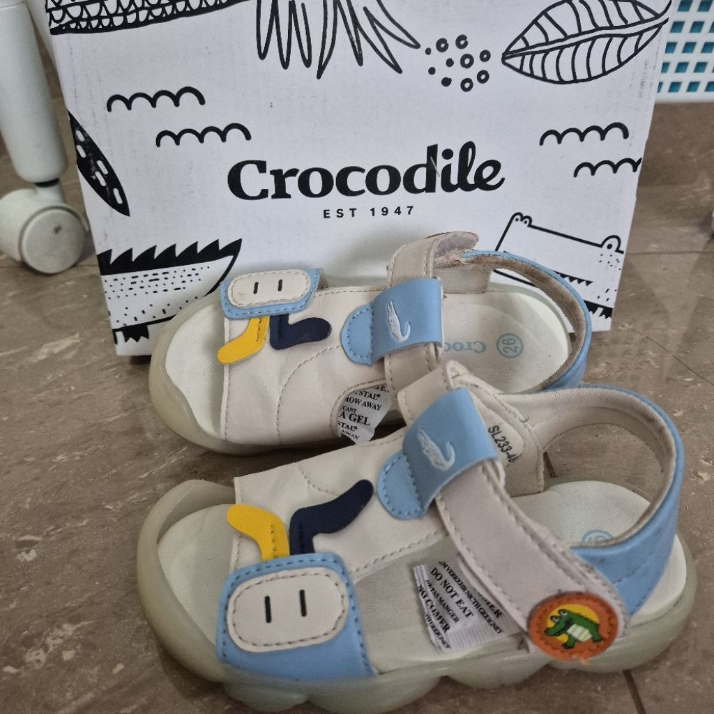 Preloved Crocodile Cool Kids LED Shoes ไซส์ 26