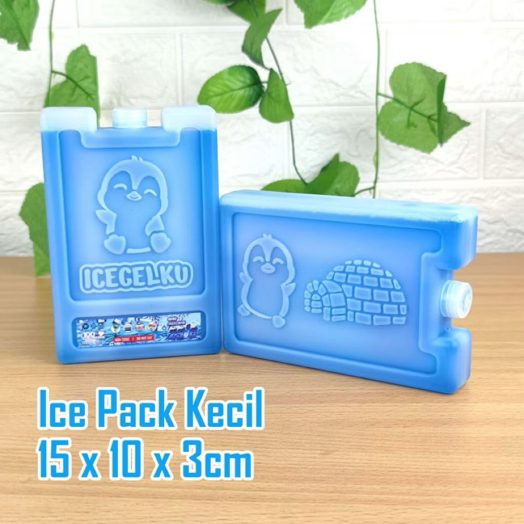 แพ็คน้ําแข็งขนาดเล็ก Blue Ice Pack 15x10x3m แพ็คน้ําแข็งขนาดเล็ก