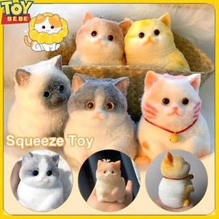 TOYBEBE Taba Squishy Kucing | Taba Squishy Murah Lucu | Taba Squishy jumbo LengKet | Stress Ball | Mainan Pencet
