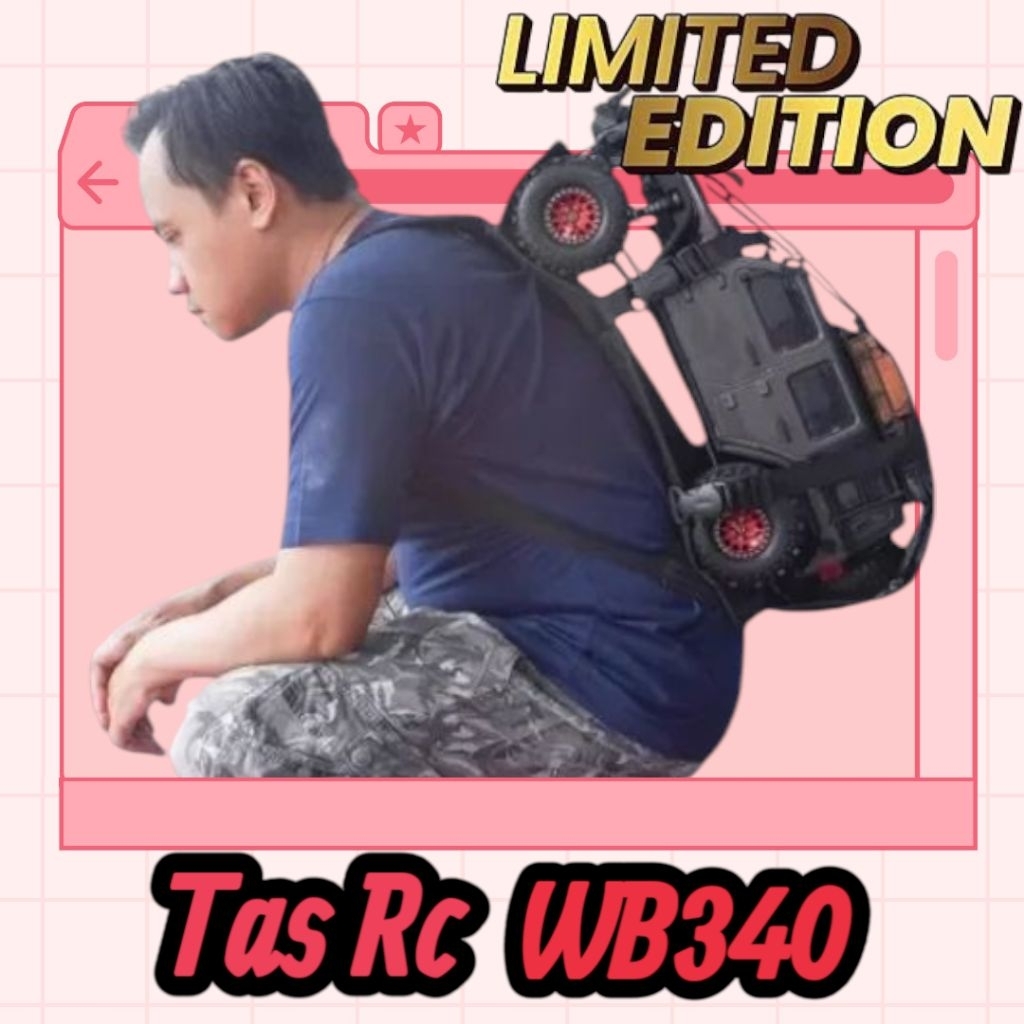 กระเป๋าเป้สะพายหลัง RC wb340 พรีเมี่ยม