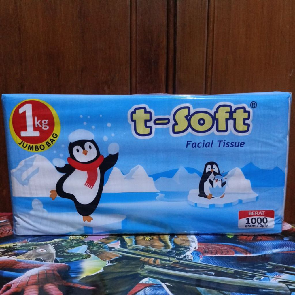 T-SOFT TISSUE 1000 gr 1 กก. 2 ชั้น THICK TSOFT