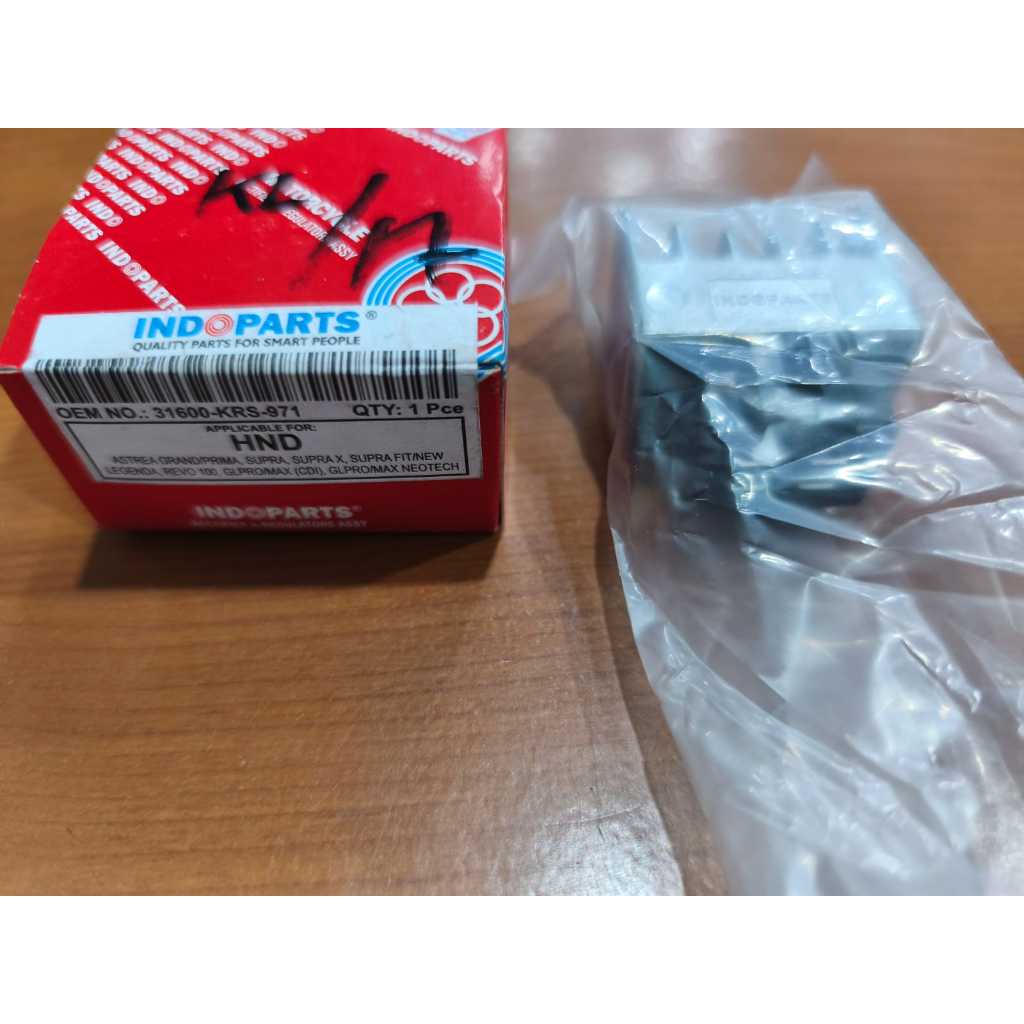 GRAND/SUPRA/FIT REGULATOR ใหม่ INDOPARTS IP2-31600-KRS-971