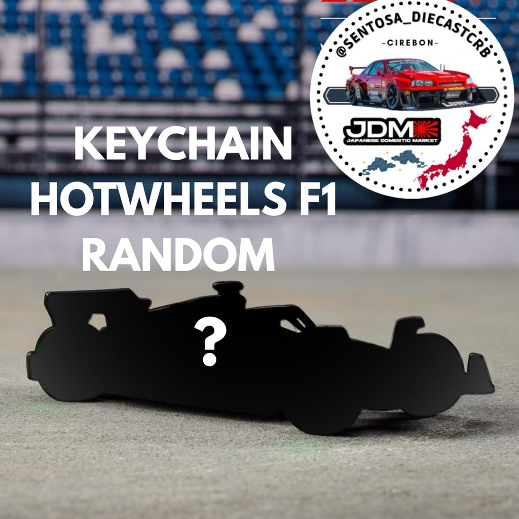 GANTUNGAN [RANDOM] HOTWHEELS F1 KEYCHAIN || F1 KEYCHAIN ||
