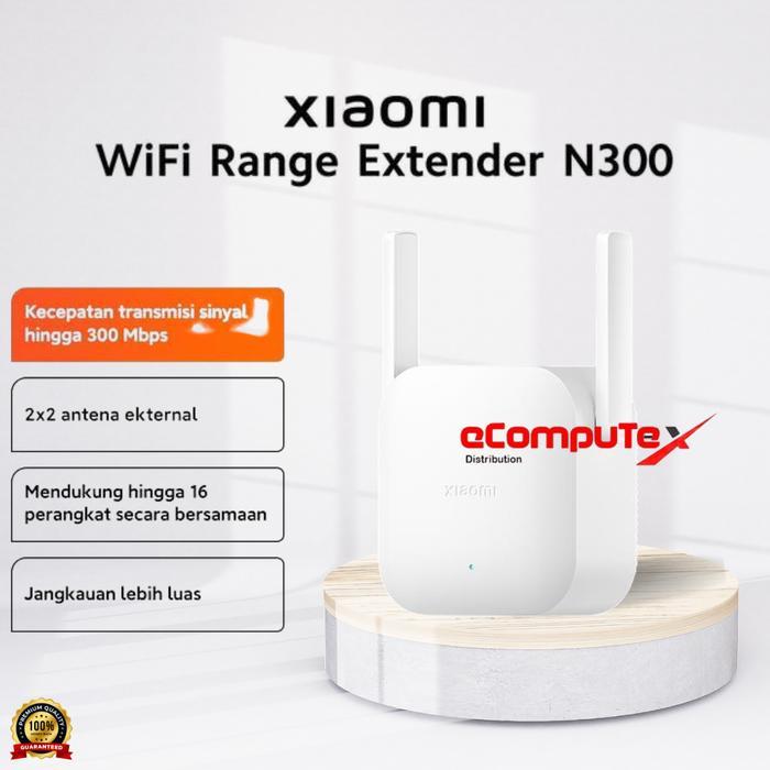 XIAOMI MI WIFI RANGE EXTENDER N300 สีขาว