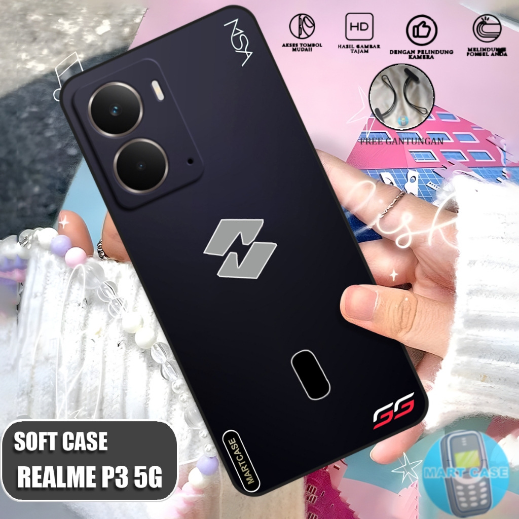 MARTCASE - Softcase SERIES Hp Realme P3 5G note 60 note 50 C53 ล่าสุด 2025 เคสแฟชั่นคุณภาพยืดหยุ่น S