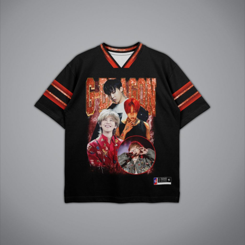 SLAMDUNK JERSEY - G-DRAGON JERSEY OVERSIZE KPOP BIGBANG
