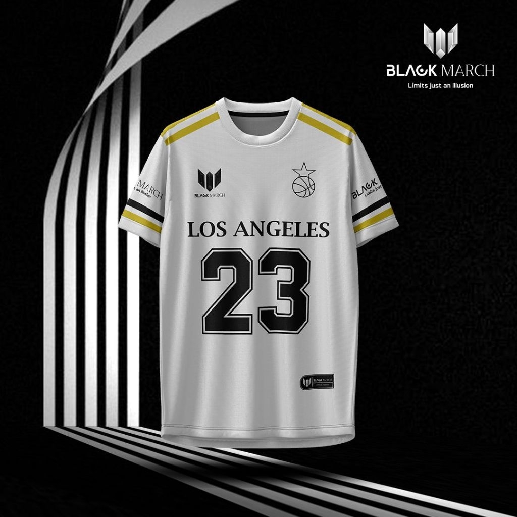 BLACKMARCH ADULT JERSEY BM ART LOS ANGELES (OVER SIZE)