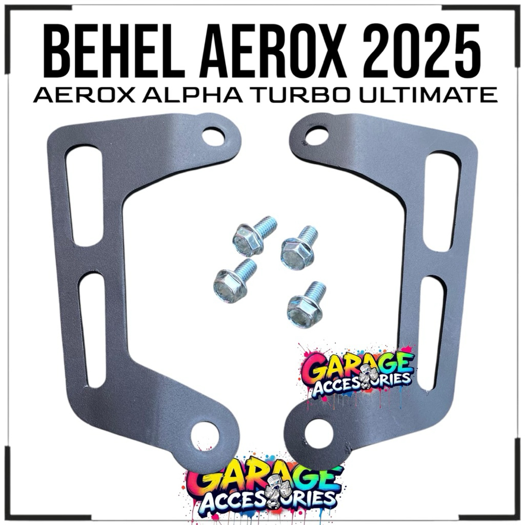 Aerox new 2025 เหล็กจัดฟัน / Aerox alpha turbo 2025 เหล็กจัดฟัน