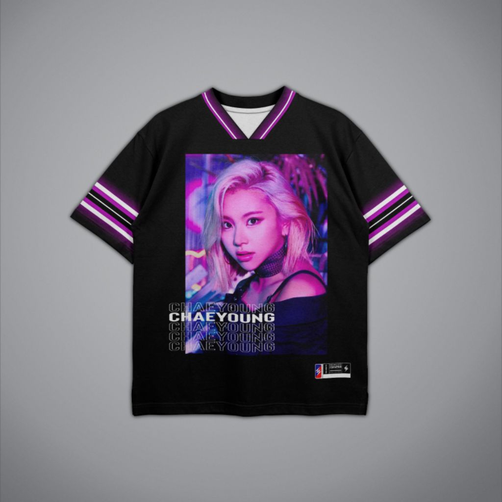 CHAEYOUNG TWICE ONCE JERSEY OVERSIZE KPOP