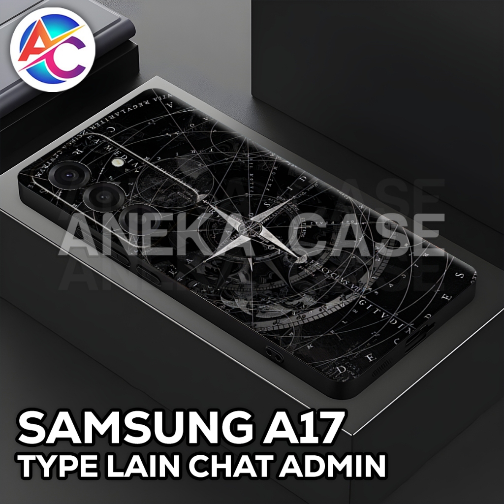 HP เคสโทรศัพท์ Samsung A17 ล่าสุด 2025/AC76/Procamera Softcase ทําจากยาง/Samsung A17 Case/Samsung A1