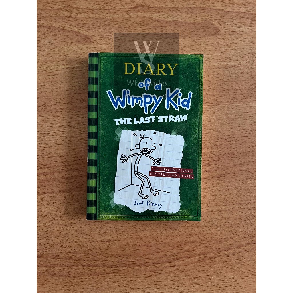หลอดสุดท้าย - ไดอารี่ Wimpy Kids Book CD DVD อัลบั้มหนังสือการ์ตูนการ์ตูนการ์ตูนนวนิยายการ์ตูนญี่ปุ่