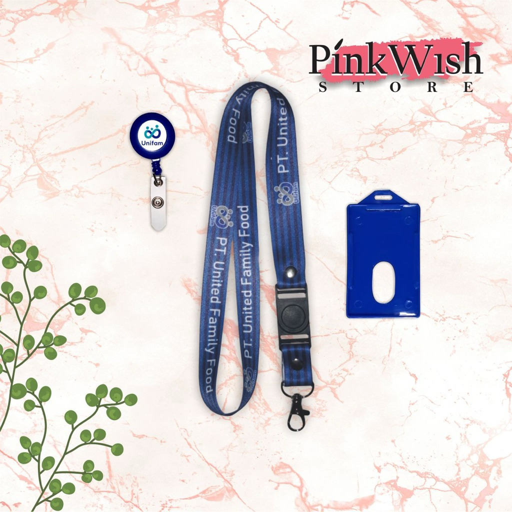 PT UNIFAM Lanyard / PT UNITED FAMILY FOOD สายรัดบัตรประจําตัว